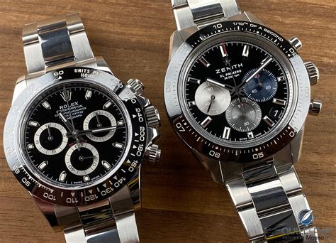 zenith vs rolex daytona